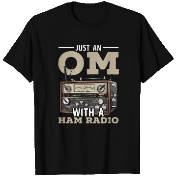 Discover Ham Radio Operator Morse Code Radioactivity T Shirts