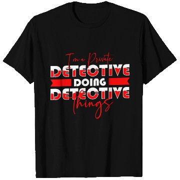 Discover Agent Investigator Crime T Shirts