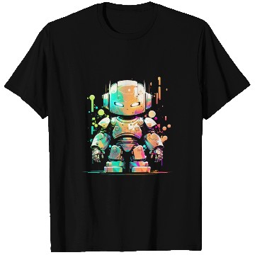 Discover Retro Robot Cute Robotic Engineer Technology T Shirts