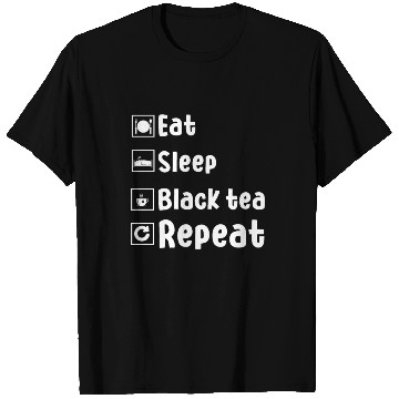 Discover Funny Black Tea Lover Outfit Drinking Tea T Shirts