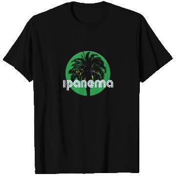 Discover Ipanema Brazil Flag Native Palm Tree Brazilian T Shirts