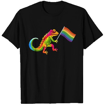 Discover Gay Pride Gecko T Shirts