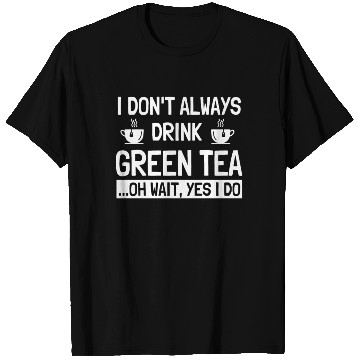Discover Funny Green Tea Costume For Tea Lover T Shirts