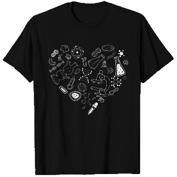 Discover Science Student, Science Teacher Heart Science T Shirts