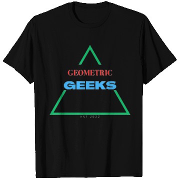 Discover Red Blue Green Geometric Greeks T Shirts