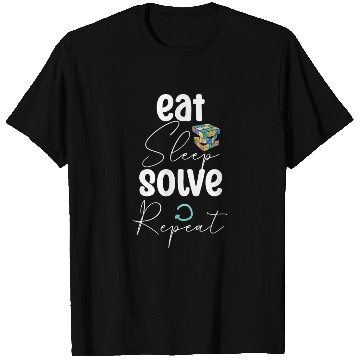 Discover Eat Sleep Solve Repeat T Shirts