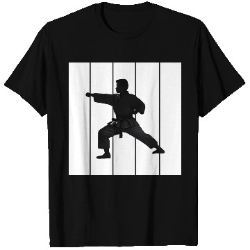 Discover Fighter MMA Karate Taekwondo Jiu Jitsu training T Shirts