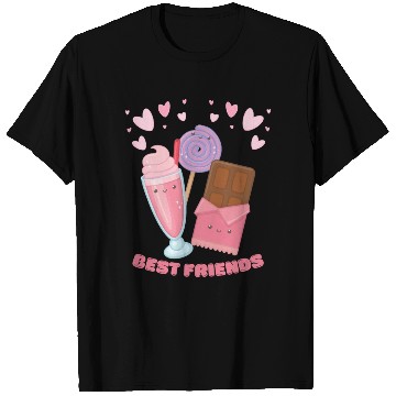 Discover Cute Best Friends Lollipop Ice cream And Chocolate T Shirts