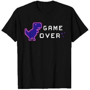 Discover Game Over Lila T Shirts