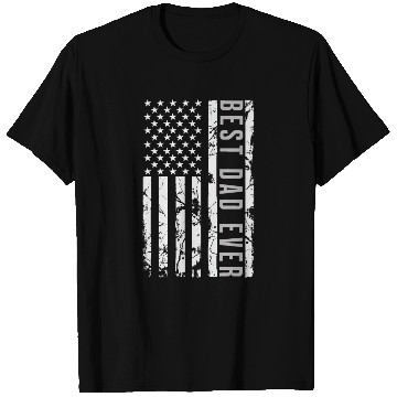 Discover Best Dad Ever American Flag T Shirts