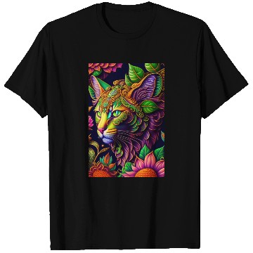 Discover AI cat design T Shirts