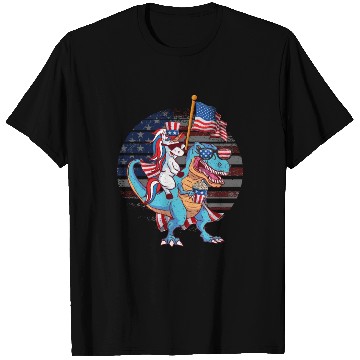 Discover Amerisaurus Cat Lovers USA Party Independence Day T Shirts