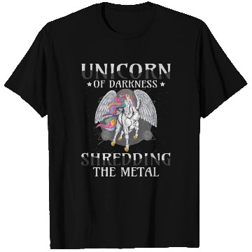 Discover Goth Rock Satan Unicorn Festivals Death Metal T Shirts