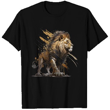 Discover Lion walking, lion T Shirts