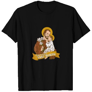 Discover Consecration to St Joseph and Child Jesus Catholic T Shirts
