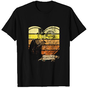 Discover love or death vintage T Shirts design