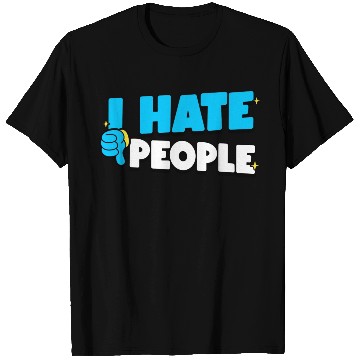 Discover I Hate People Retro cool T Shirts
