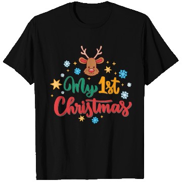 Discover My first Christmas green T Shirts