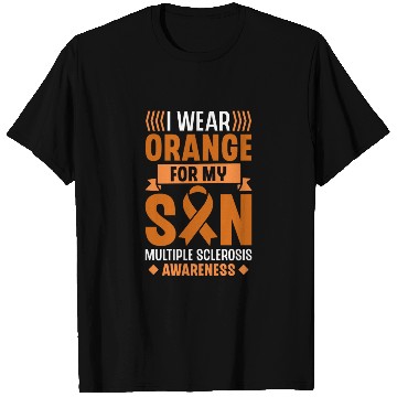 Discover I Wear Orange For My Son Multiples Sclerosis MS T Shirts