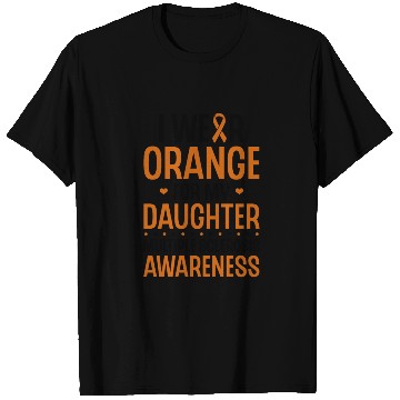 Discover I Wear Orange For My Daughter Multiples Sclerosis T Shirts