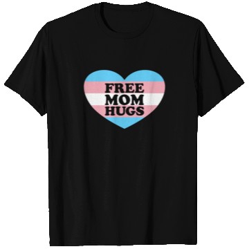 Discover Free Mom Hugs Trans Flag LGBTQ Transgendertransgen T Shirts