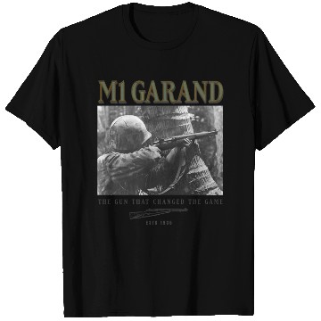 Discover World War 2 Weapon M1 Garand Rifle T Shirts
