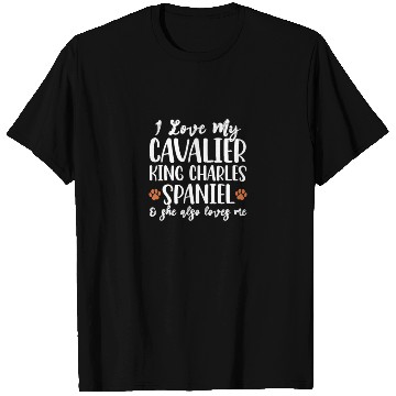 Discover I Love My Cavalier King Charles Spaniel T Shirts