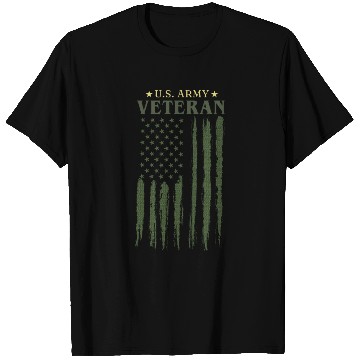 Discover US army veteran T Shirts