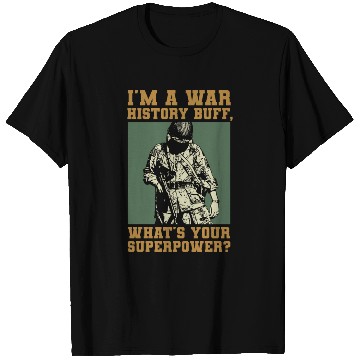 Discover War History Buff - WW2 Enthusiast T Shirts