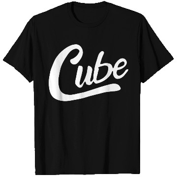 Discover Cube White Logo T Shirts