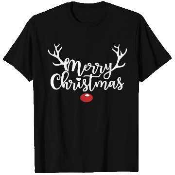 Discover Merry Christmas - Red Nose Reindeer T Shirts