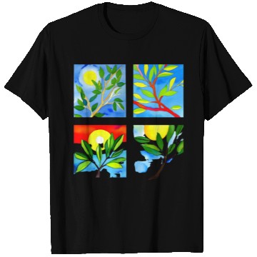 Discover Laughing Olive Branch - Sustainable Harmony T Shirts