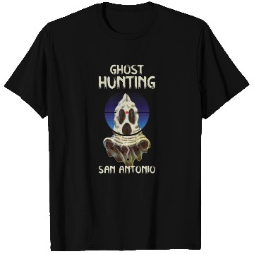 Discover Paranormal Investigator San Antonio Hunter Ghost T Shirts