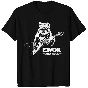 Discover New Ewok And Roll Guitar Funny T Shirts