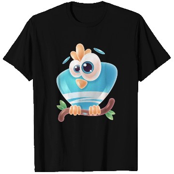 Discover Cute realistic bird T Shirts