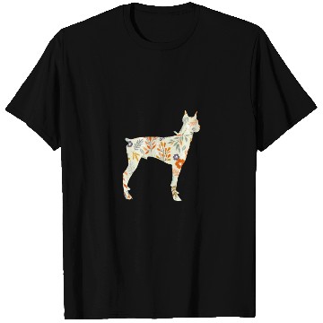 Discover Doberman Flower T Shirts