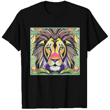 Discover Lion in the jungle T Shirts