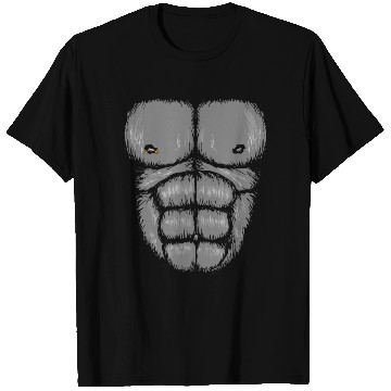 Discover Funny Gorilla Chest , Halloween Monkey Chest Suit T Shirts