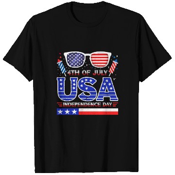 Discover 4th July USA Independence Day All American Pride T Shirts