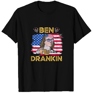 Discover Ben Drankin US President Independence Day T Shirts