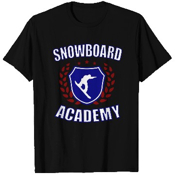 Discover Snowboard Academy T Shirts