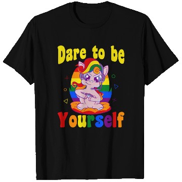 Discover Dare to be Gaymer Lesbian Girl Gamer gift T Shirts