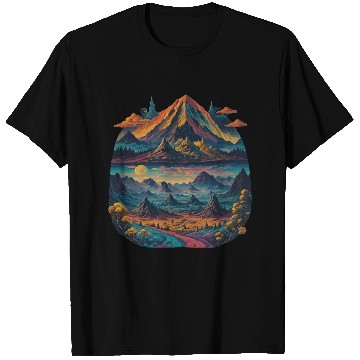 Discover Psychedelic dream illustration T Shirts