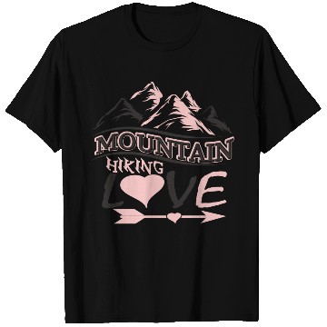 Discover Mountains Hiking Mountaineering Sports Love Alps T Shirts