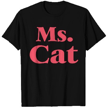 Discover Cat Lover Ms Cat T Shirts