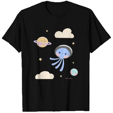 Discover Cute Friends In The Space T Shirts