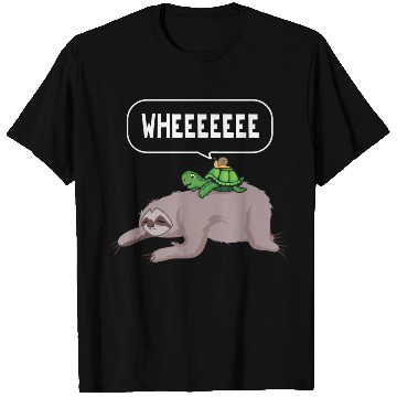 Discover Sloth Turtle Snail Lazy Sleeping People T Shirts