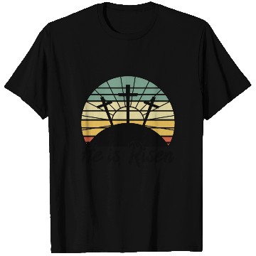 Discover He Is Risen Jesus 70s Easter Religious Christian C T Shirts