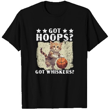 Discover Basketball Cat Basketball Player I Love Basketball T Shirts