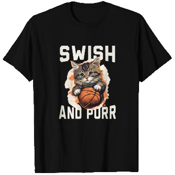 Discover Basketball Cat Basketball Player I Love Basketball T Shirts